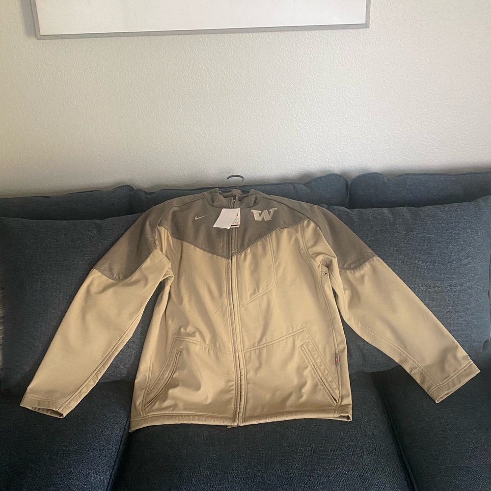 New leather jacket Washington Huskies